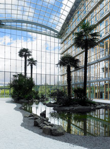 Photo:Winter garden of the LAC