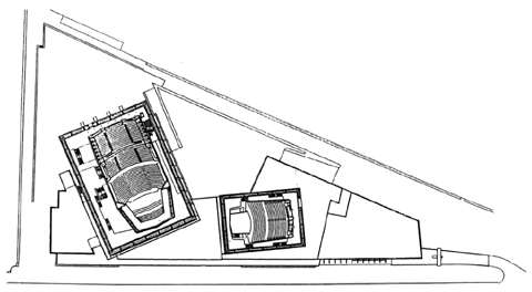 Auditorium-Convention Centre Kursaal Plan